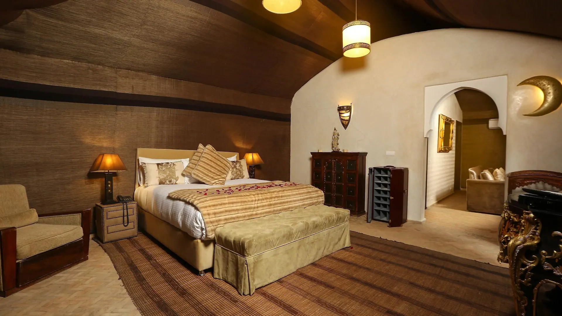 酒店 Rhoul Palace And Spa 马拉喀什